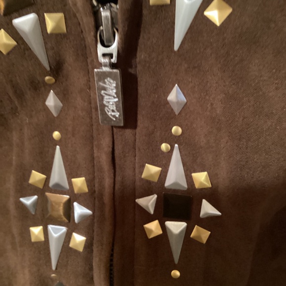 Bob Mackie Wearable Art Western Vest.  1X NWT - Picture 2 of 6